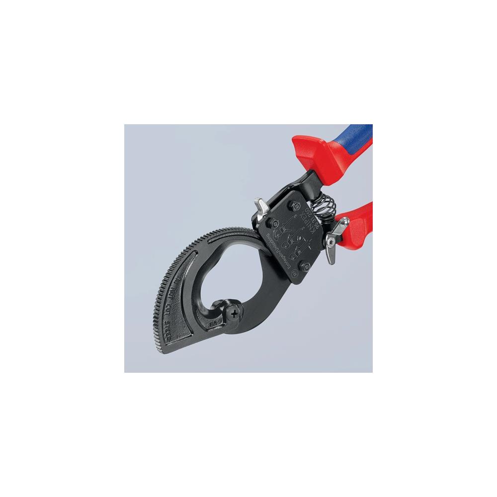 KNIPEX Cable cutter overall L 250 mm max. 32 (240 mm²) mm multi-component handles - Image 3