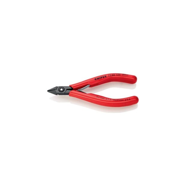 KNIPEX Electronic side cutter  length 125 mm shape 0 facet yes - Image 2