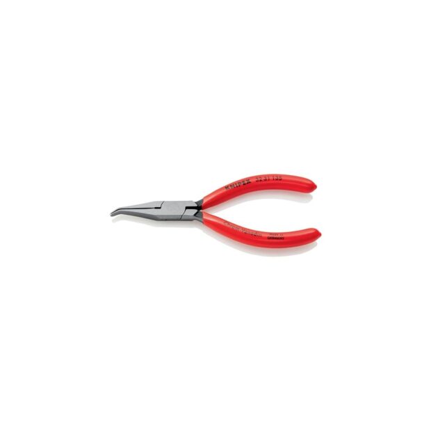 KNIPEX Adjusting pliers ISO 5235 length 135 mm 40 deg angled flat plastic-coated