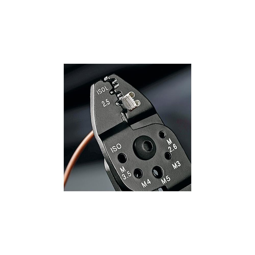 KNIPEX Crimping pliers length 240 mm 0.5-6(AWG 20-10)/0.5-2.5 (AWG 20-13) mm² - Image 9