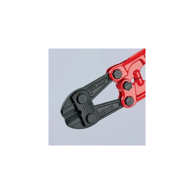 KNIPEX Bolt cutters  length 460 mm multi-component handles  soft 8 mm medium 6 mm hard 5 mm - Image 3