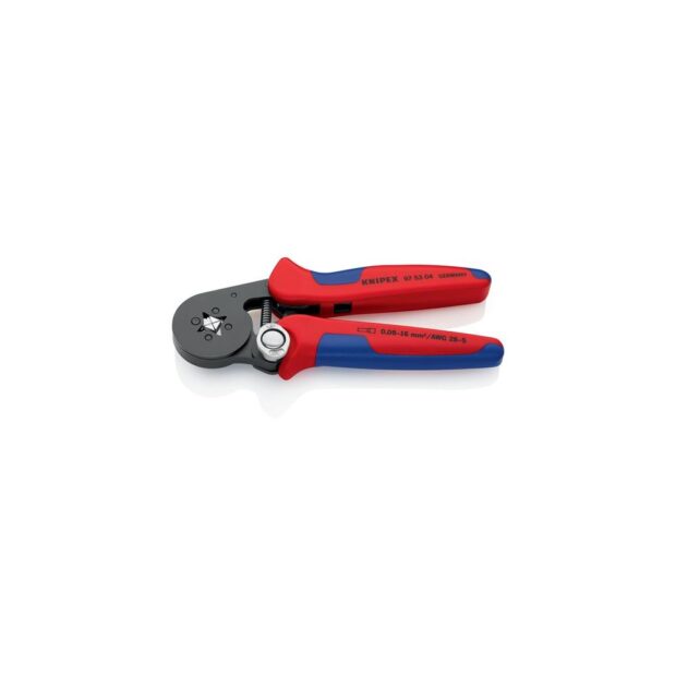 KNIPEX Wire end ferrule pliers  overall length 180 mm 0.08-10.0 + 16.0 (AWG 28-5) mm² burnished multi-component handles - Image 5