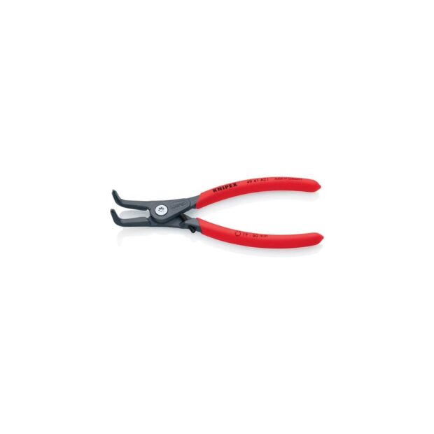 KNIPEX Outer fixing ring pliers A 21 for shaft diameter 19-60 mm with spread limiter length 165 mm - Image 2