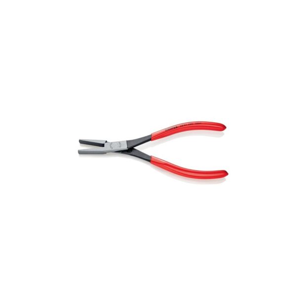 KNIPEX Assembly pliers ISO 5743 length 200 mm shape 0 polished plastic coated straight tip - Image 3