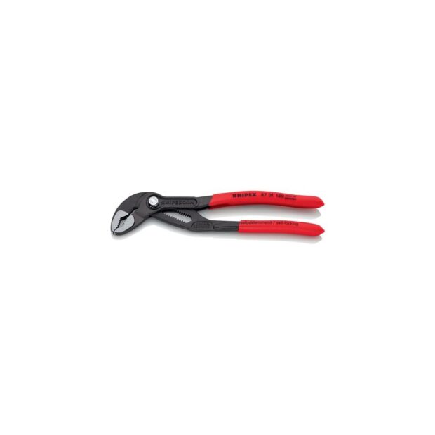 KNIPEX Water pump pliers Cobra® length 180 mm clamping width 36 mm polished plastic-coated