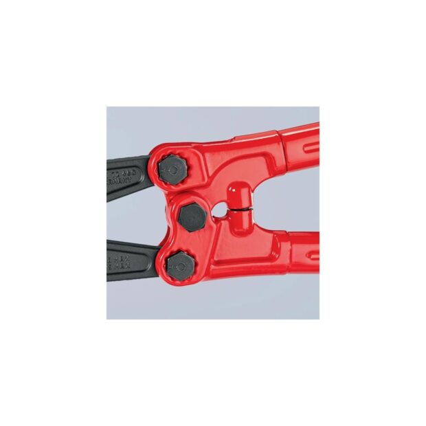 KNIPEX Bolt cutters  length 460 mm multi-component handles  soft 8 mm medium 6 mm hard 5 mm - Image 8