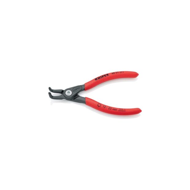 KNIPEX Precision circlip pliers J 11 for bore diameter 12-25 mm plas.-coat.atrament. length 130 mm - Image 3