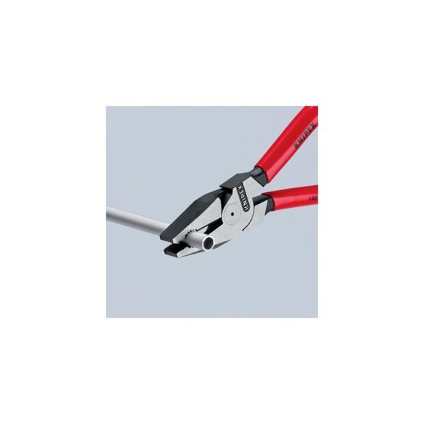 KNIPEX Power combination pliers  length 225 mm polished plastic coated - Image 7