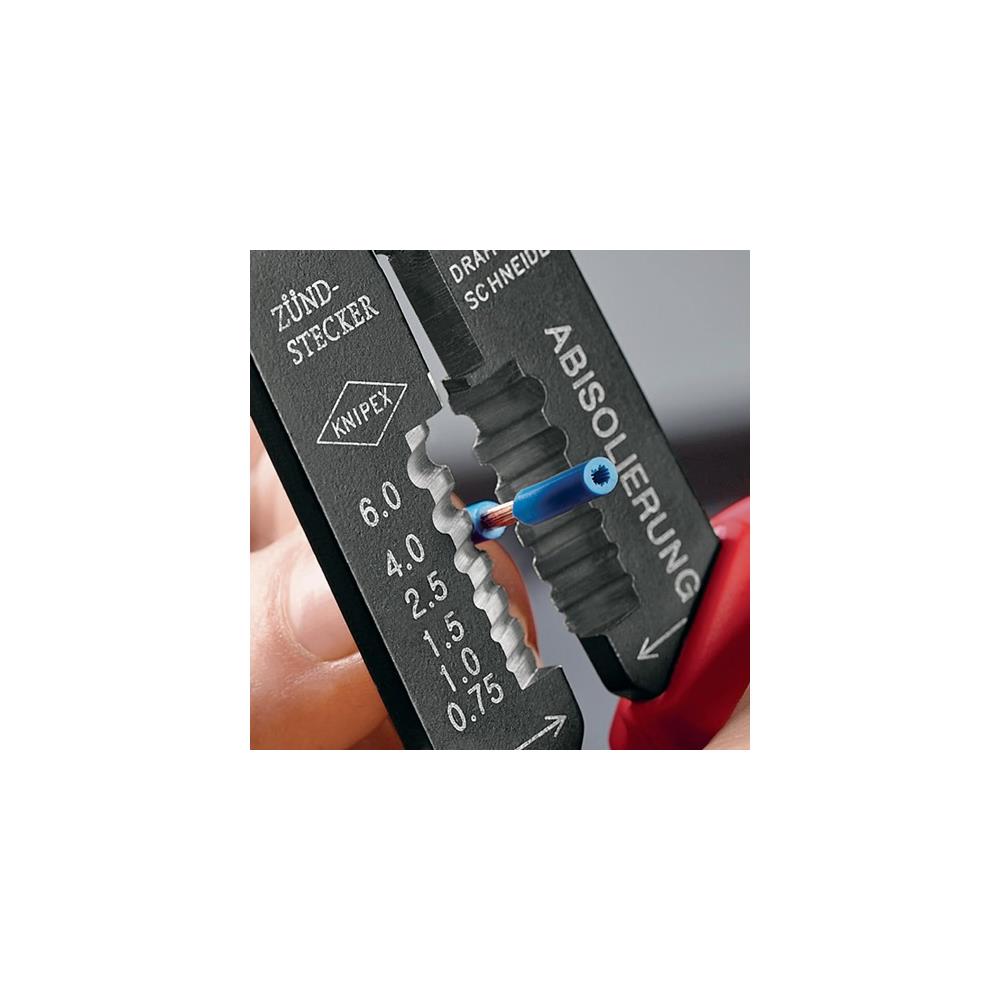 KNIPEX Crimping pliers length 240 mm 0.5-6(AWG 20-10)/0.5-2.5 (AWG 20-13) mm² - Image 10