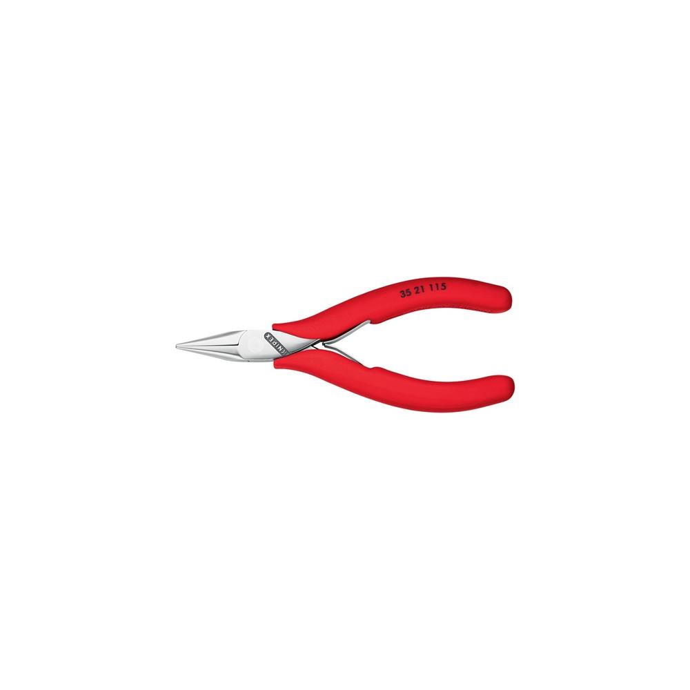 KNIPEX Electronic gripping pliers overall length 115 mm flat-wide jaws shape 2 plastic-coated - Image 4