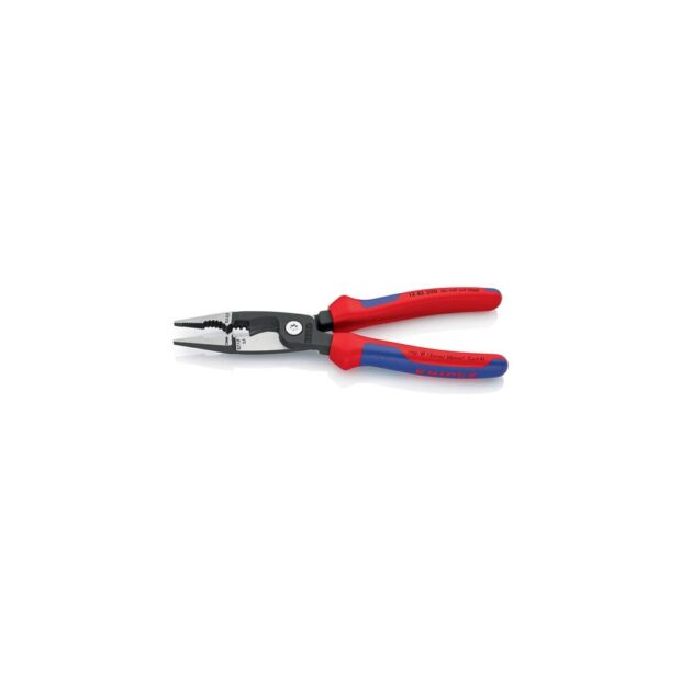 KNIPEX Electric installation pliers  length 200 mm polished multi-component handles without opening spring - Image 3