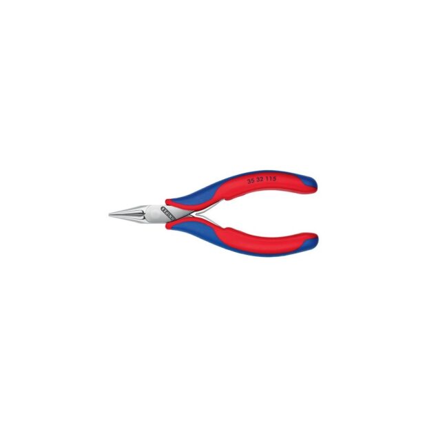 KNIPEX Electronic gripping pliers  overall length 115 mm bullet tip jaws shape 3 multi-component handles - Image 4