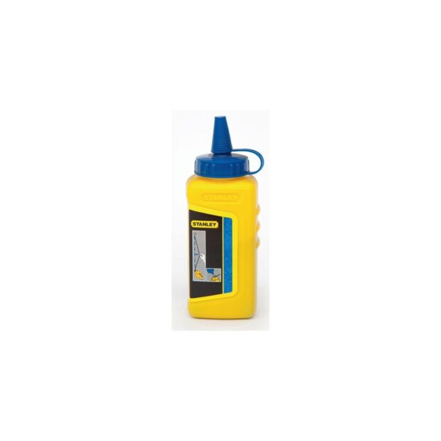 STANLEY Chalk for chalk line  225 g blue  plastic bottle