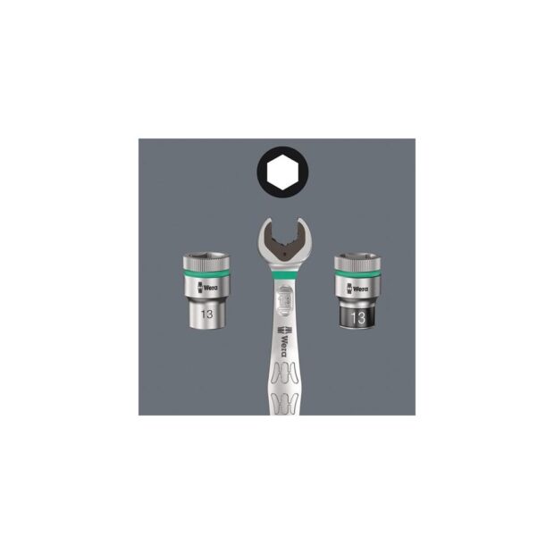 WERA Socket bit 8740 C HF 1/2 inch spanner width 4 mm length 60 mm - Image 4