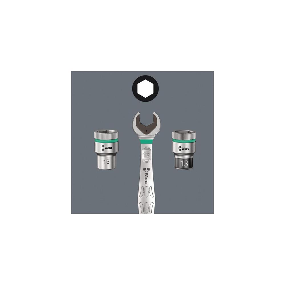 WERA Socket bit 8740 A HF 1/4 inch spanner width 4 mm length 100 mm - Image 3
