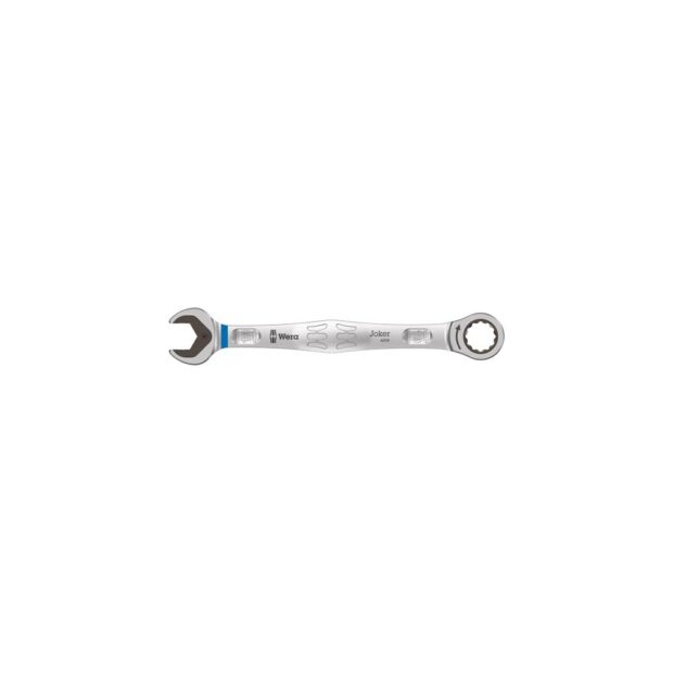 WERA Open-end ring ratchet spanner Joker width across flats 19 mm length 246 mm straight