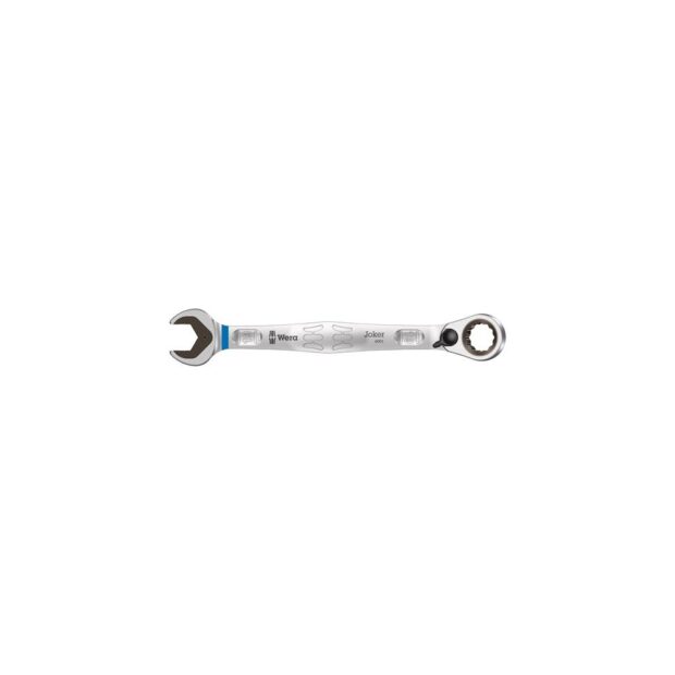 WERA Open-end ring ratchet spanner Joker width across flats 19 mm length 246 mm reversible, ring side 15 deg