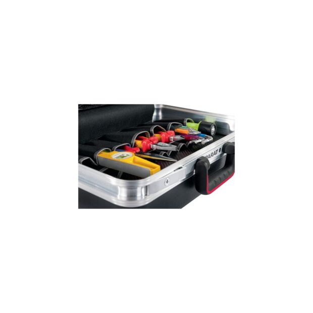 PARAT Hard case CLASSIC Plus W460xD190xH310 mm double aluminium 27 l X-ABS plastic tool board and cover board - Image 7