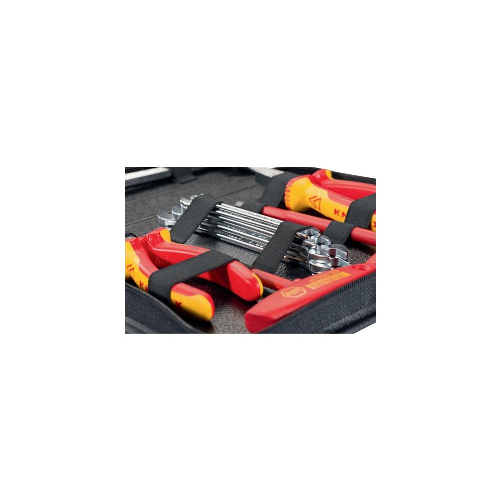 PARAT Tool file W232xD50xH270 mm industrial leather black - Image 2