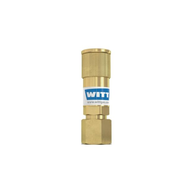 WITT Hose coupling SK 100-3 oxygen G 1/4 inch RH MG Body