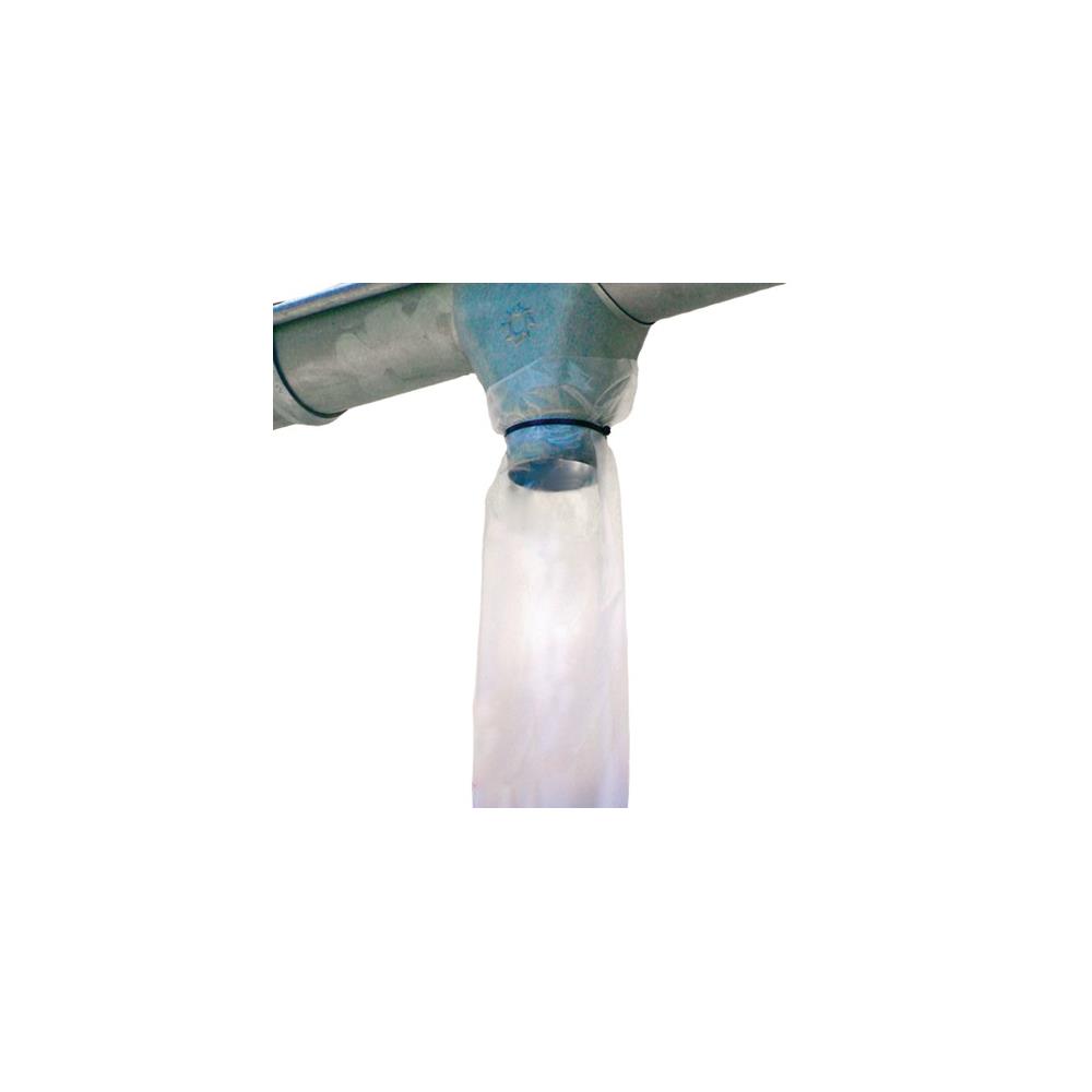 Makeshift downpipe FRP-100 neutral 100 µm length 100 m width 200 mm LDPE