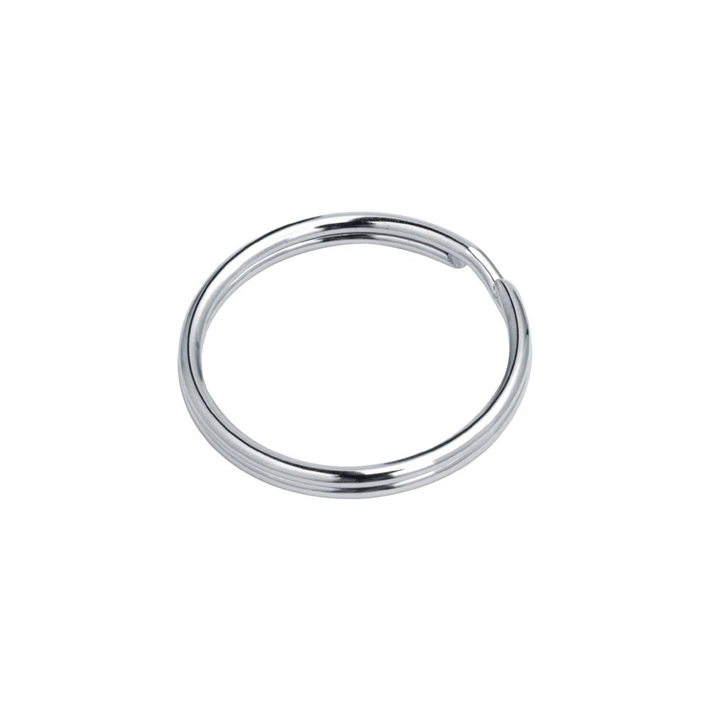 Key ring internal dm 35.5 mm external dm 40 mm nickel-plated steel