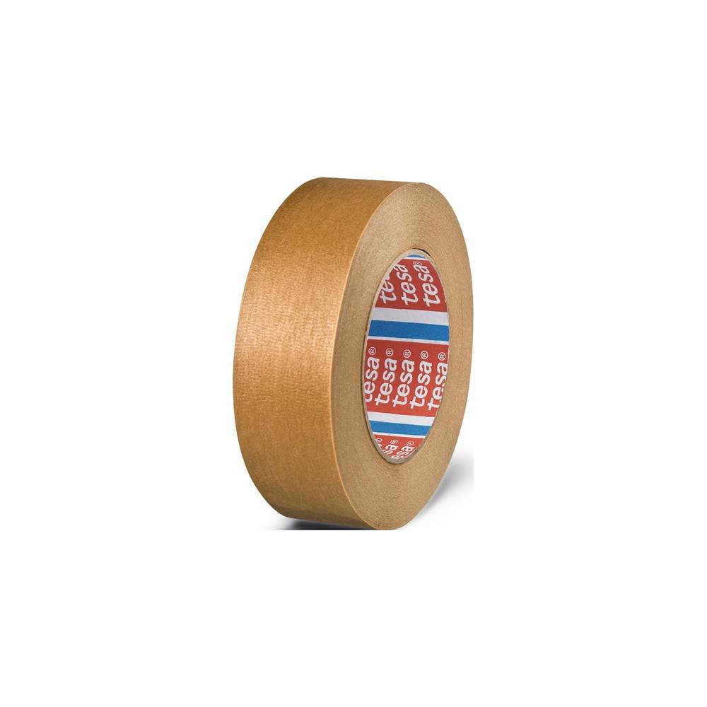TESA Painter crepe tape tesakrepp® 4341 slightly creped light brown length 50 m width 38 mm