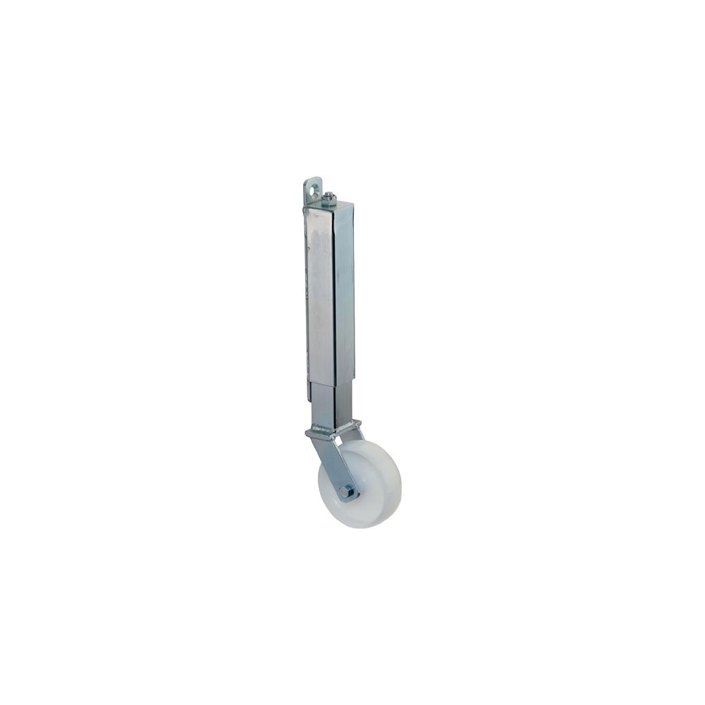 BS ROLLEN Gate castor wheel dm 100 mm load-bearing cap. 70 kg with bolt-on plate plastic