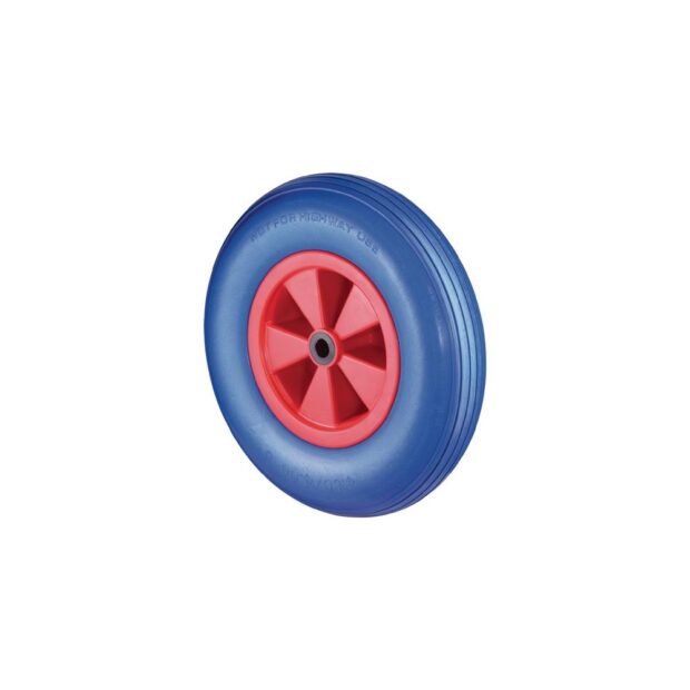 BS ROLLEN Polyurethane wheel  wheel dm 260 mm load cap. 160 kg puncture-resistant plastic studs