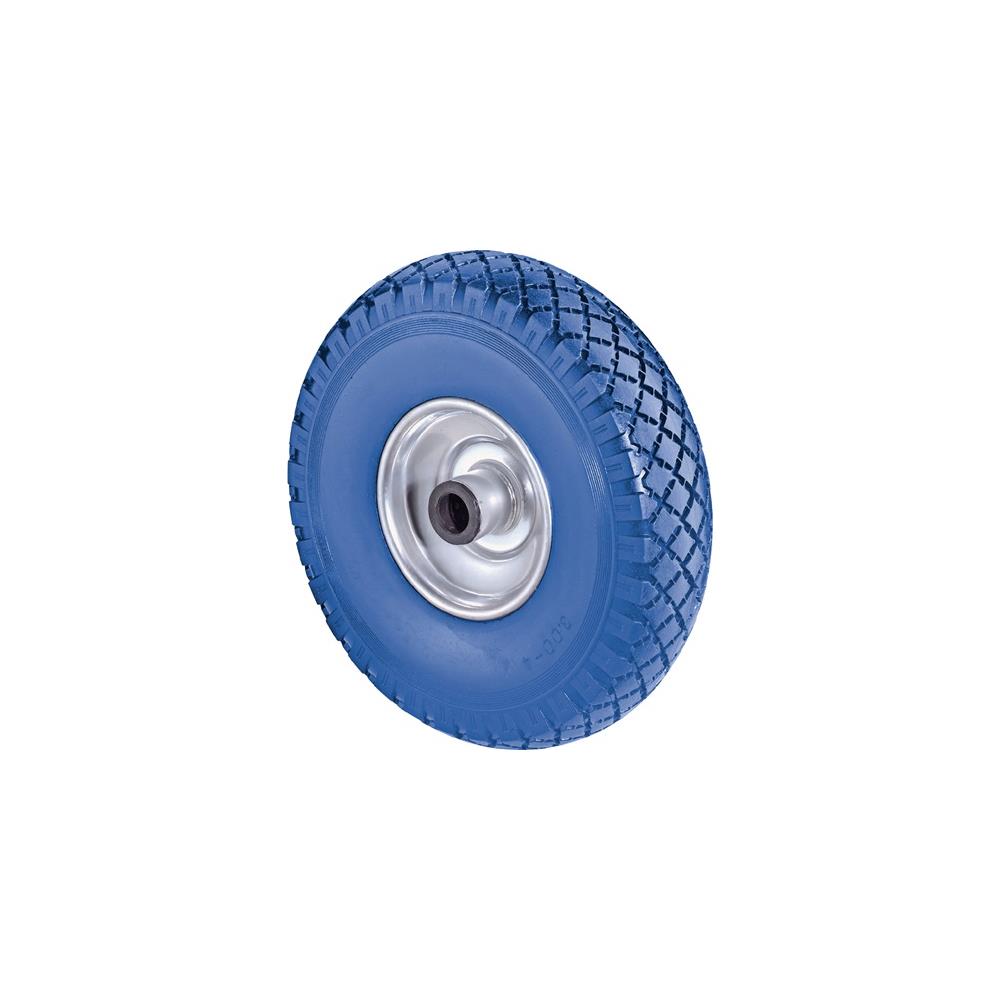 BS ROLLEN Polyurethane wheel wheel dm 260 mm load cap. 160 kg puncture-resistant steel rim studs