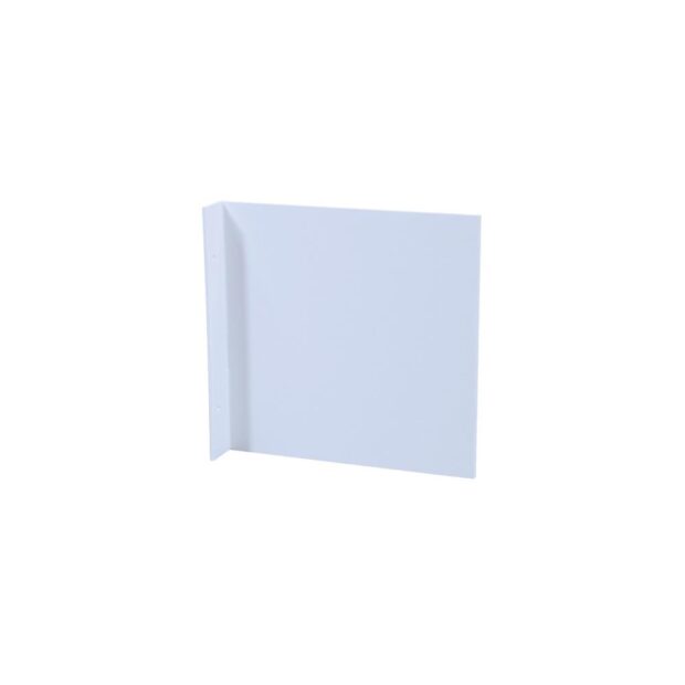 Banner  L148xW148 mm plain white for film labels plastic