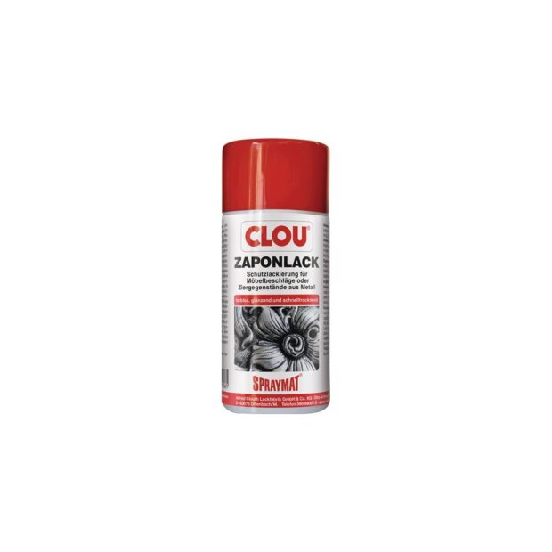 CLOU Cellulose varnish (metal varnish) SPRAYMAT colourless, glossy  300 ml