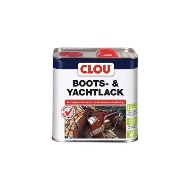 CLOU Boat/yacht paint  colourless, glossy 2.5 l