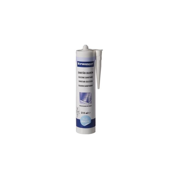 PROMAT CHEMICALS Sanitary silicone  white 310 ml