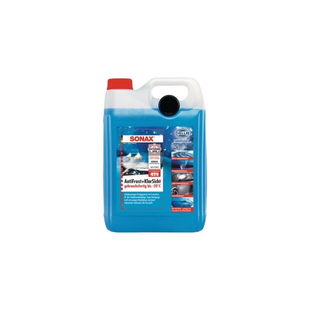 SONAX Windscreen wash AntiFrost & KlarSicht ready to use 5 l