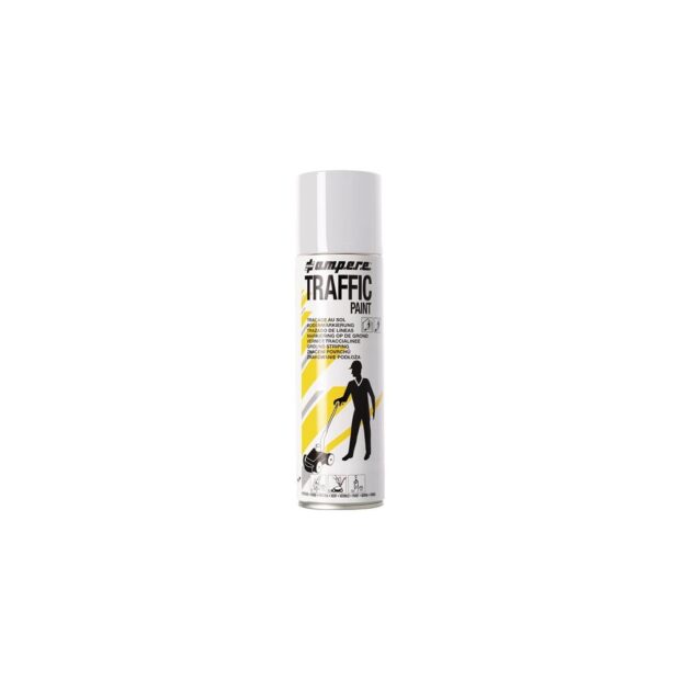 AMPERE Ground marking spray TRAFFIC PAINT 500 ml white