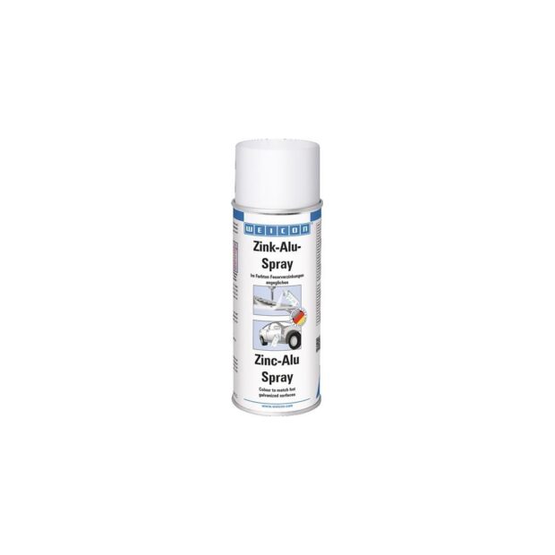 WEICON Zinc-aluminium spray  aluminium coloured 400 ml