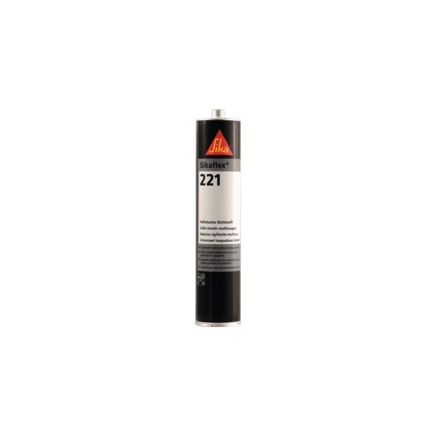 SIKAFLEX Polyurethane sealant Sikaflex®-221 300 ml steel-grey