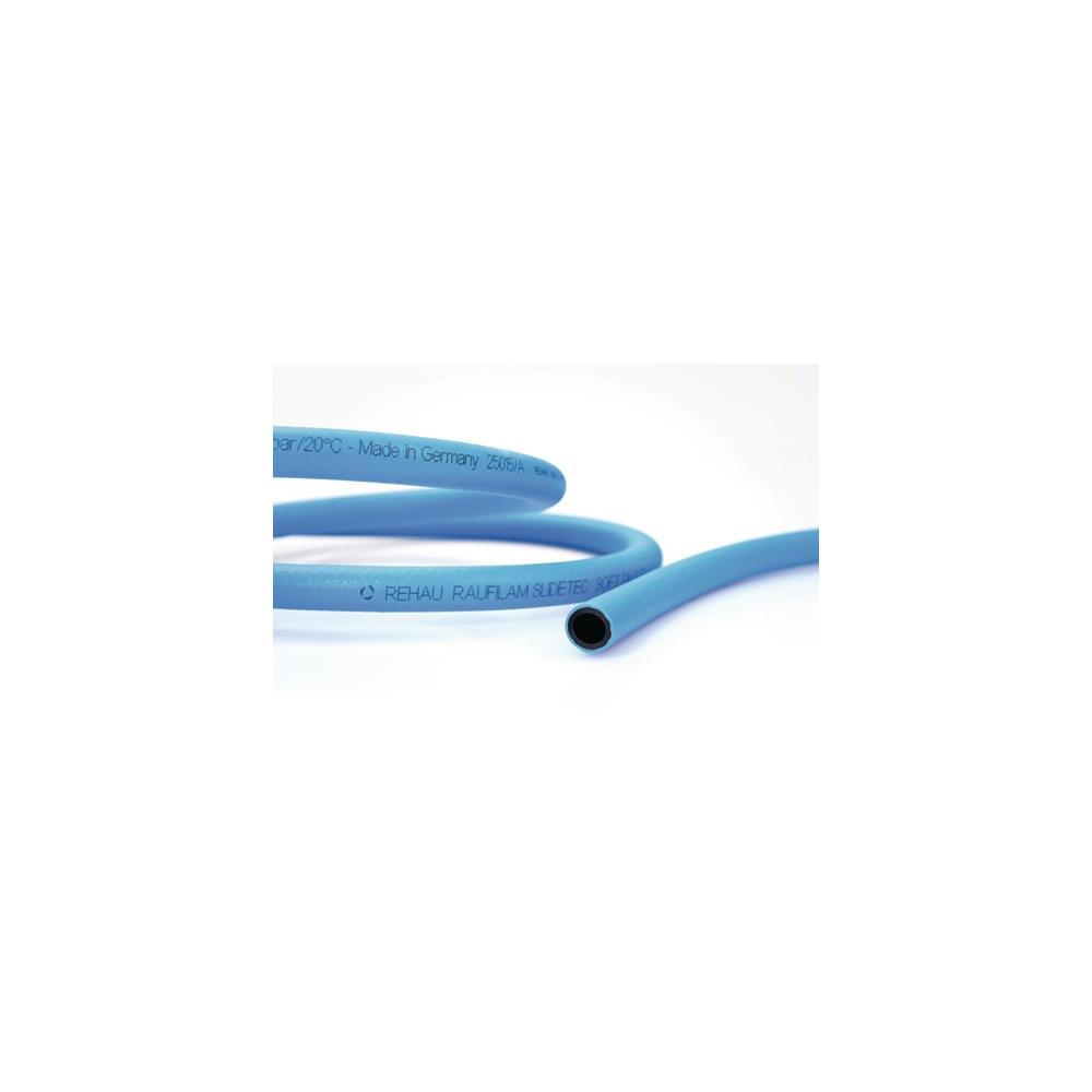 REHAU PVC industrial hose Raufilam Slidetec soft internal dm 12.7 mm external dm 18.7 mm length 50 m blue