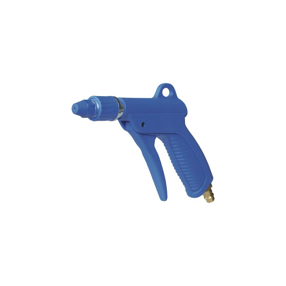 EWO Blow gun coupling plug DN 7.2 with adjustable air-saving nozzle