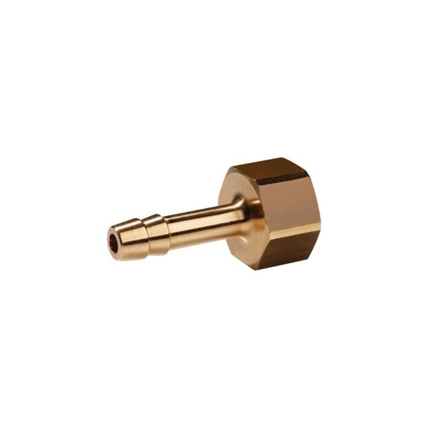 PROMAT Threaded nozzle  brass internal thread G 1/4 inch LW 9