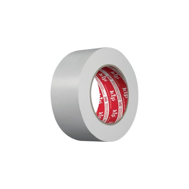 KIP Fabric carpet tape 342 length 25 m width 38 mm white