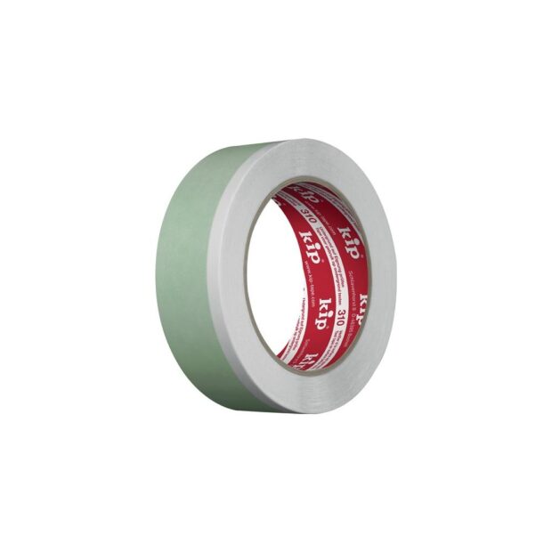 KIP Double-sided adhesive tape Duoband 310 length 25 m width 25 mm green/white