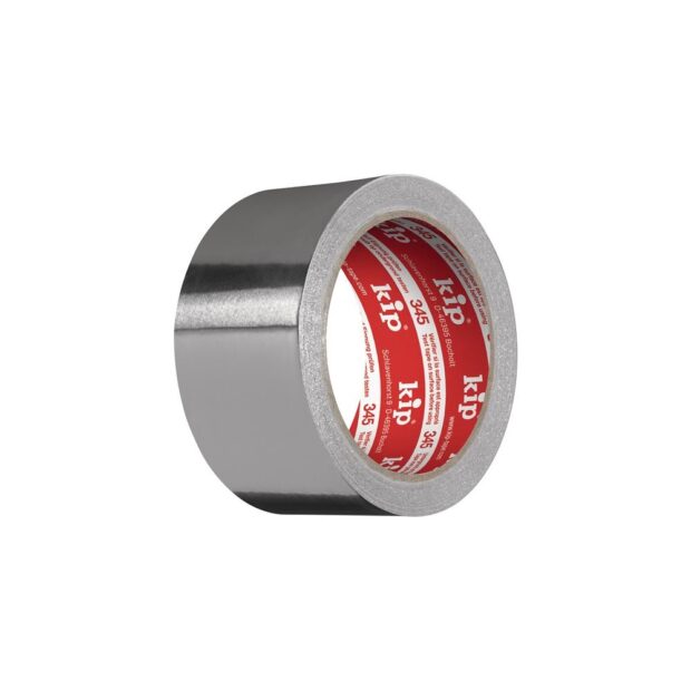 KIP Aluminium adhesive tape 345 with lining length 50 m width 50 mm