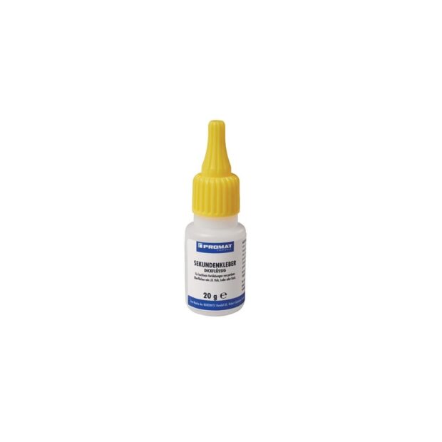 PROMAT CHEMICALS Instant adhesives viscous 20 g  colourless