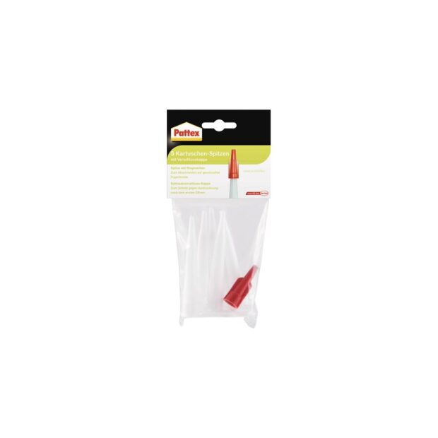 PATTEX Cartridge tip PFWKS plastic 5 tips, 1 end cap