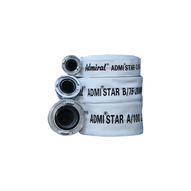 ADMIRAL Construction/industrial hose Admi®Star 602 internal dm 25 mm length 20 m Storz D white