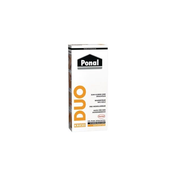 PONAL 2-component PUR putty Duo DIN EN 204, D4  315 g