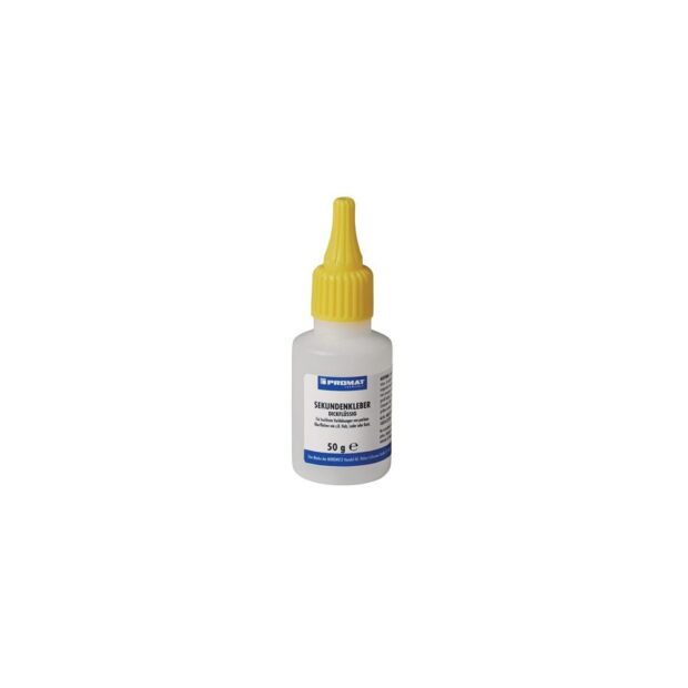 PROMAT CHEMICALS Instant adhesives viscous 50 g  colourless