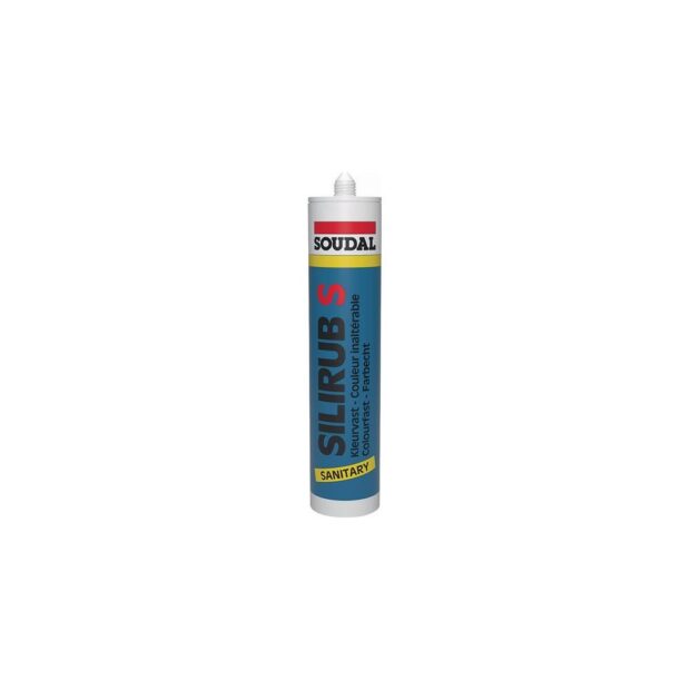 SOUDAL Sanitary silicone Silirub S grey 300 ml